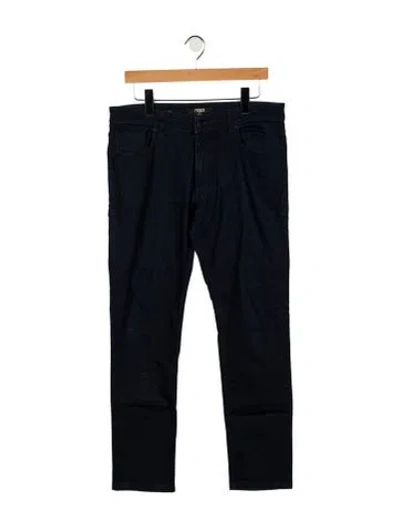 Pre-owned Fendi Skinny Jeans In Blue