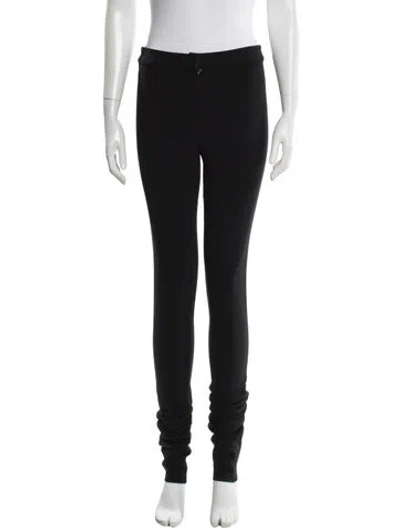 Pre-owned Fendi Skinny Leg Pants In Black