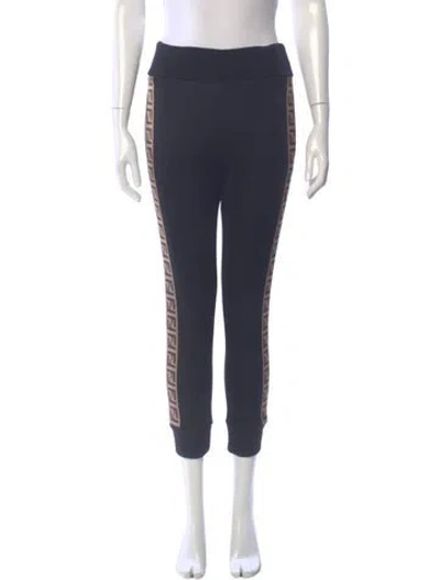 Pre-owned Fendi Skinny Leg Pants In Blue