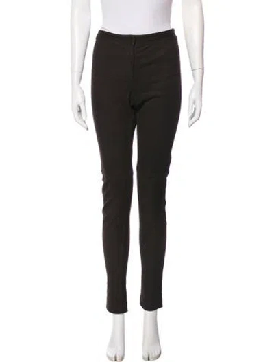 Pre-owned Fendi Skinny Leg Pants In Brown