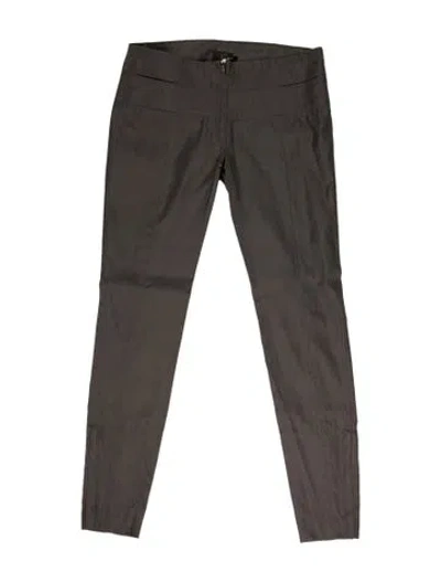 Pre-owned Fendi Skinny Leg Pants In Gray