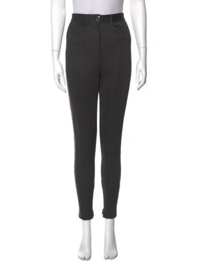 Pre-owned Fendi Skinny Leg Pants In Gray