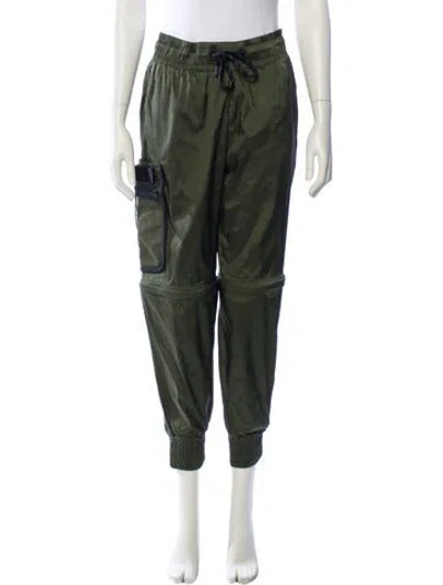 Pre-owned Fendi Skinny Leg Pants In Green