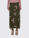 Fendi Skirt  Woman Color Green