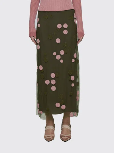 Fendi Skirt  Woman Color Green