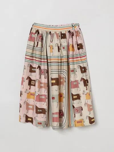 Fendi Skirt Kids  In Multi