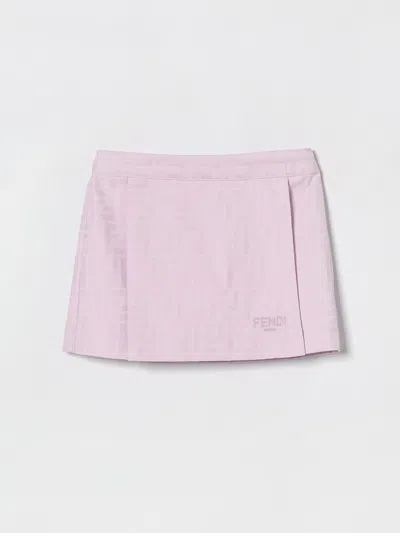 Fendi Skirt Kids  In Pink