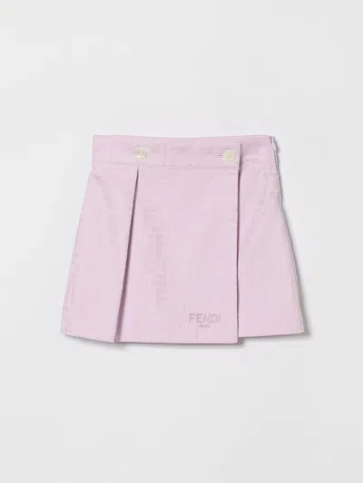 Fendi Skirt Kids  In Pink
