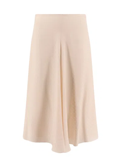 FENDI FF CHESS JACQUARD SKIRT