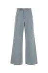 Fendi Denim Wide-leg Jeans In Blue
