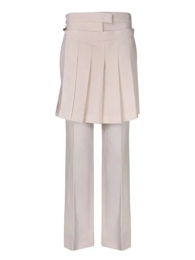 Fendi Skirts In White