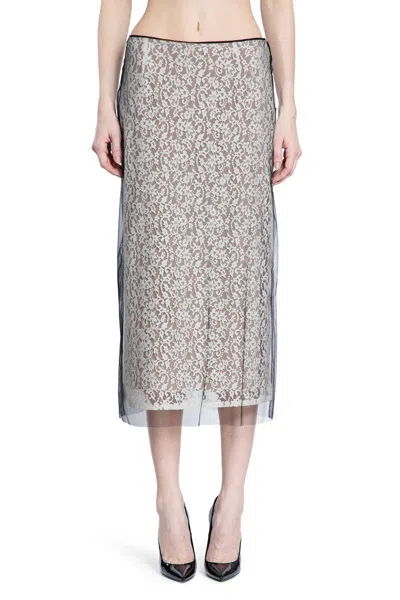 Fendi Skirts In Beige