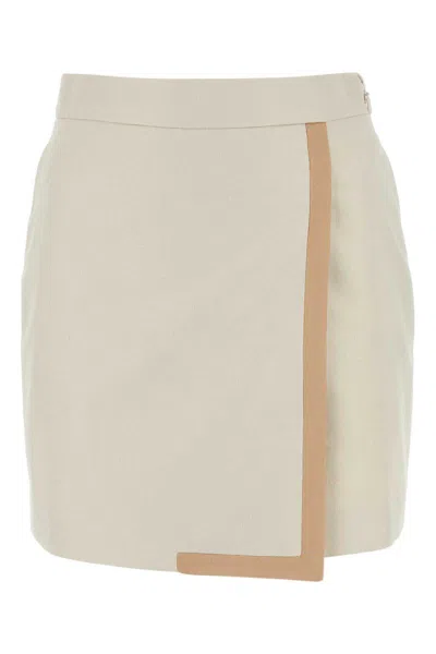 Fendi Skirts In White