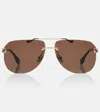 Fendi Sky Aviator Sunglasses In Multi