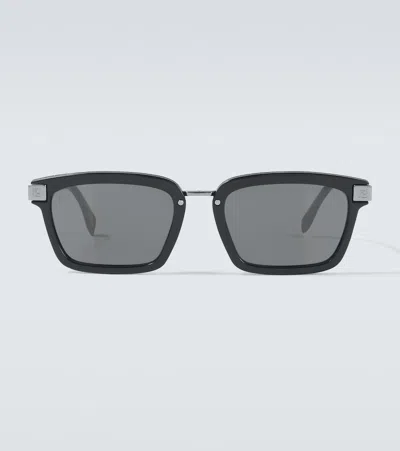 Fendi Sky Rectangular Sunglasses In Black