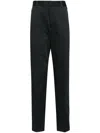 Fendi Slim-fit Pants In Black