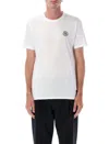 Fendi Stamp Crew Neck Patch Detail Short Sleeves