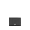 Fendi Men Slim Shadow Card Holder In Black