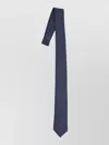Fendi Slim Tie Polka Dot Pattern Design In Blue