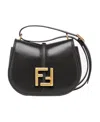 Fendi Black Leather Bag In Black
