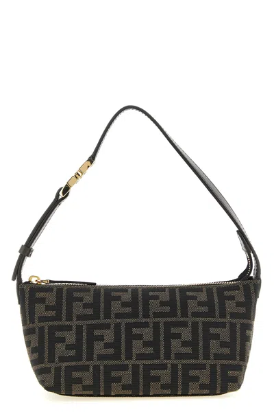 Fendi Kleine ' Vanity' Pouch In Braun