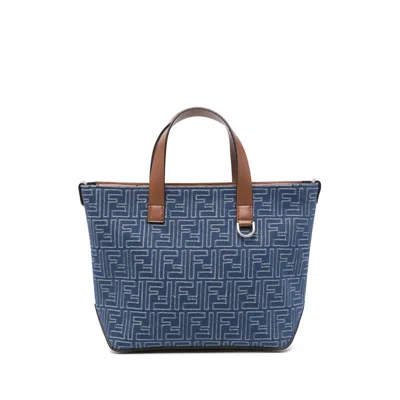 Fendi Small Ff Tote Bag In Multi