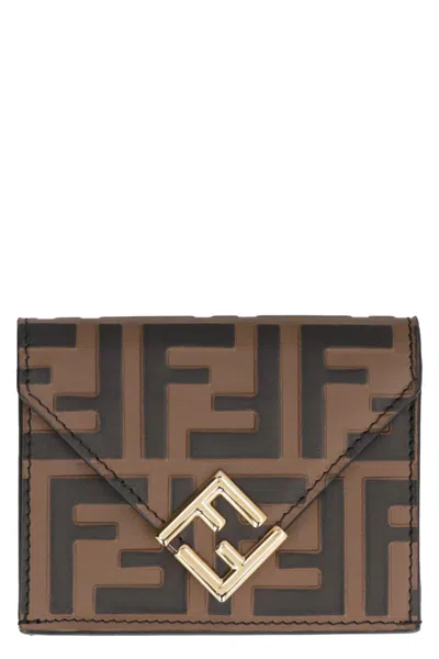 Fendi Small Leather Goods In Brown