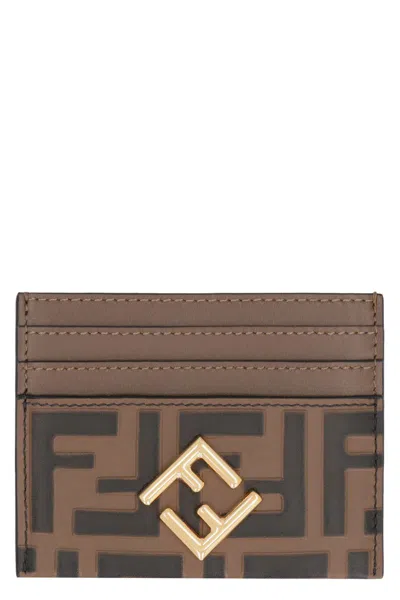 Fendi Small Leather Goods In Brown