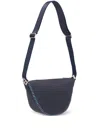 Fendi Small Melon Curved-edge Leather Messenger Bag