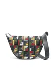 Fendi Grey Messenger Bags Men In Grey