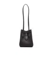 Fendi Black Leather Mini Bag That Can Be Transformed In Black