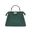 Fendi Small Peekaboo Iseeu Tote Bag In Green