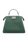 Fendi Small Peekaboo Iseeu Tote Bag In Green