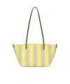 Fendi Women's Roll Small Tote In Yellow