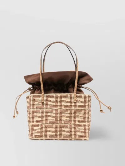 FENDI SMALL ROLL TOTE BAG