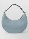 Fendi Small Shoulder Bag Adjustable Detachable Handle In Blue