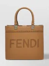 Fendi Brown Sunshine Small Satchel Bag