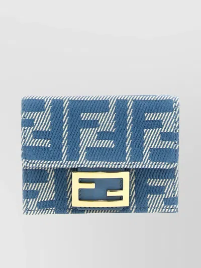 FENDI SMALL TRI-FOLD BAGUETTE WALLET