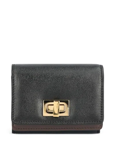 Fendi Small Wallet Vit.merrick/vi In Nerochoclt