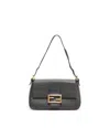 Fendi Small Zucca Mamma Bag In Gray