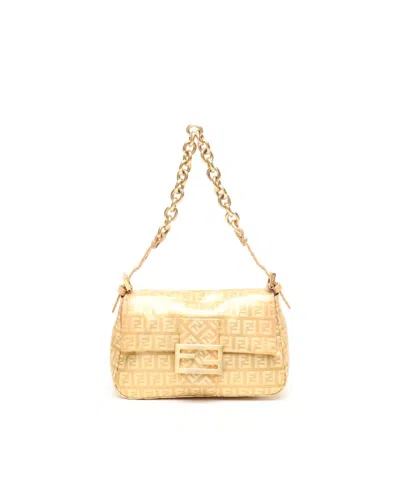 Fendi Small Zucca Mamma Bag In Pink