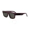 Fendi Smoke Browline Men's Sunglasses Fe40091u 69a 54