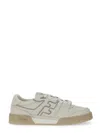 Fendi Leather Sneakers With Ff Lateral Logo
