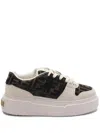 Fendi Sneaker Stringata  Match In Animal Print