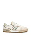 Fendi Match Leather Sneakers