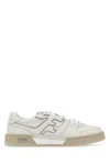 Fendi Leather Sneakers With Ff Lateral Logo