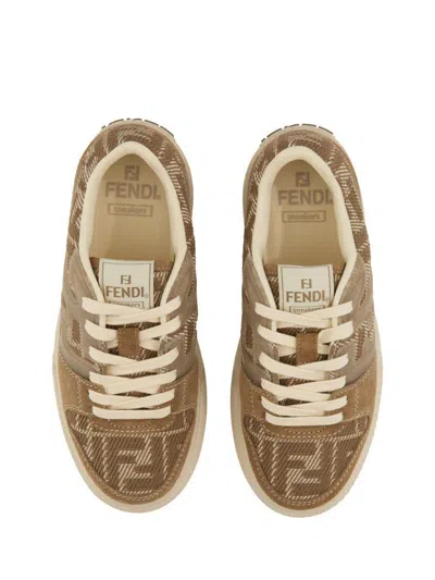 Fendi Sneakers In Sand