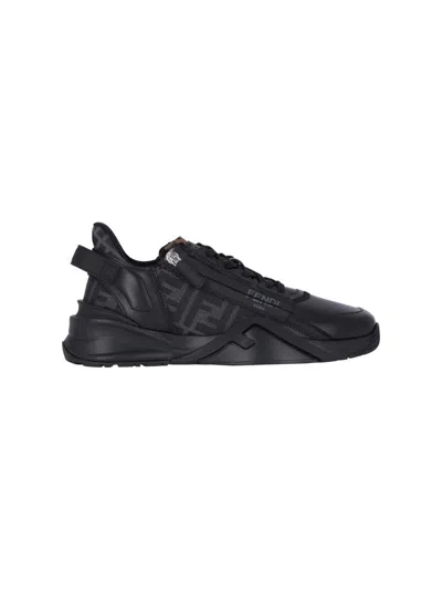 Fendi Sneakers In Black