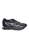 Fendi Black First 1 Low-top Sneakers In Black