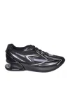 Fendi Black First 1 Low-top Sneakers In Black